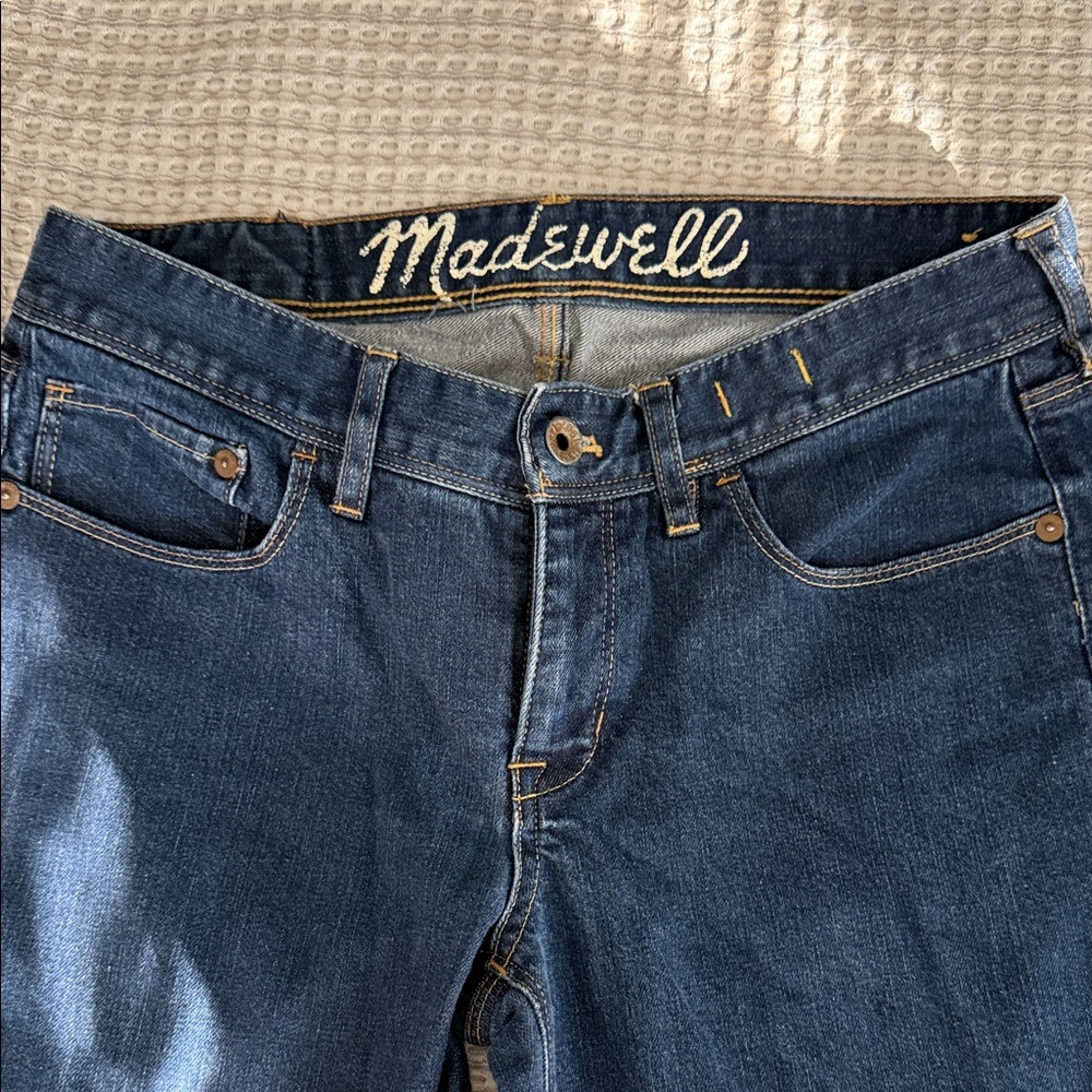 Madewell Classic Blue Denim Jeans